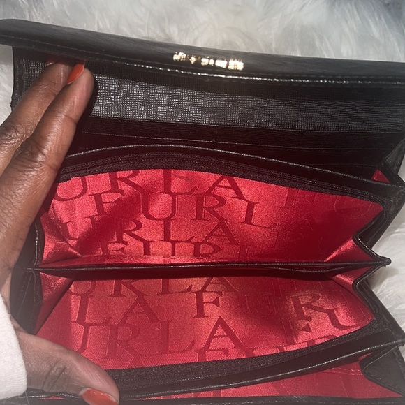 Furla Classic Flap Continental Leather Wallet EUC - Picture 13 of 15
